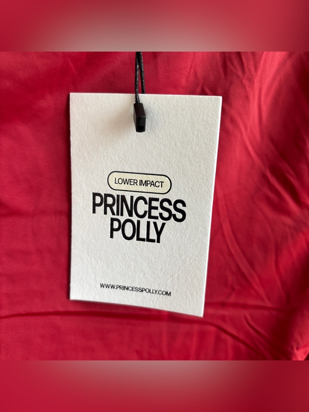 NWT Princes Polly  Fake Smile Long Sleeve Top Burgundy, Size 6 - Picture 12 of 14